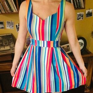 IXIA Multicolored Striped Colorful Days Sweetheart